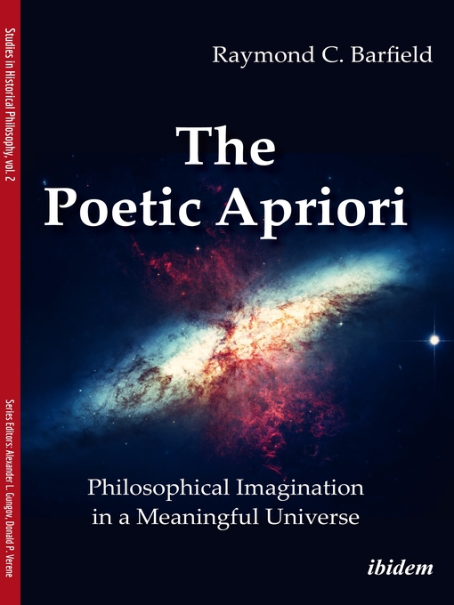 Title details for The Poetic Apriori by Raymond C. Barfield - Available